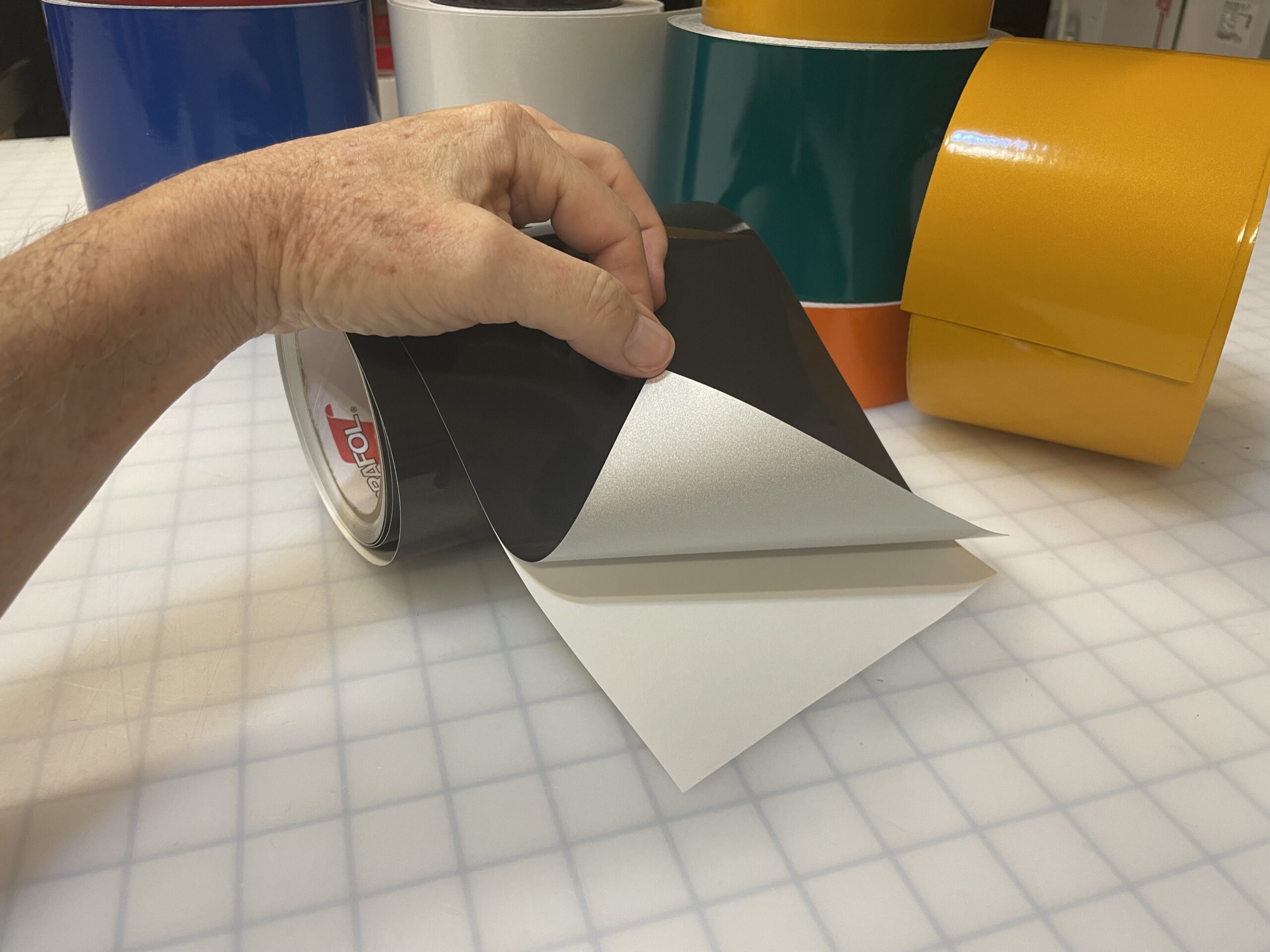 Reflective Tape Five Adhesive Backing Classes Reflective Solutions