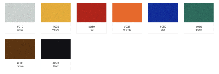 Oralite 5700 – Colors