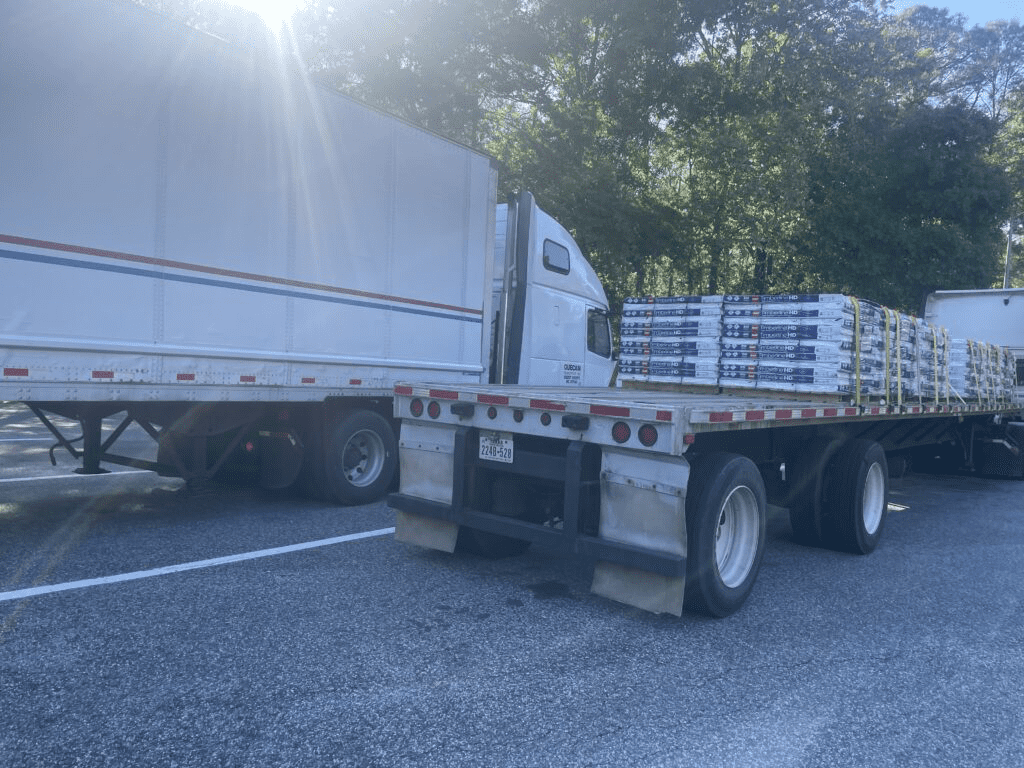 missing dot c2 reflective tape on tractor trailer