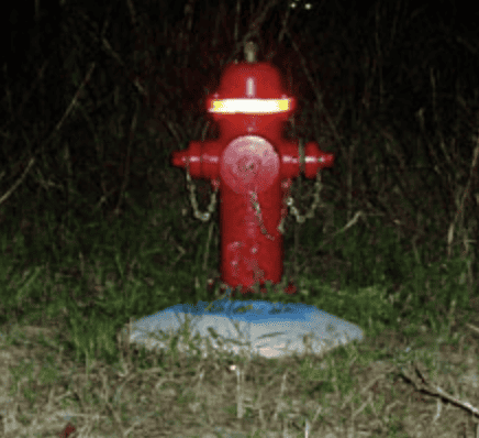 red reflective tape for fire hydrants