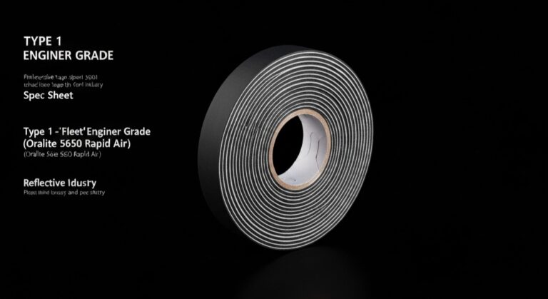 Type 1 – “Fleet” Engineer Grade (Oralite 5650 Rapid Air) Spec Sheet