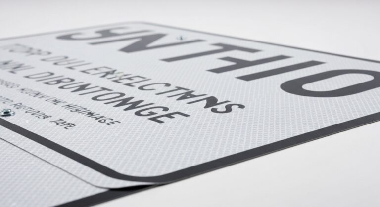 Type 10 Permanent Highway Signage (discontinued)