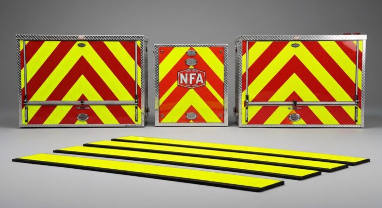 NFPA Chevron Panels & Striping for Fire Trucks & Apparatus