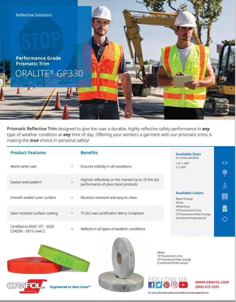 Oralite GP330 – Colors