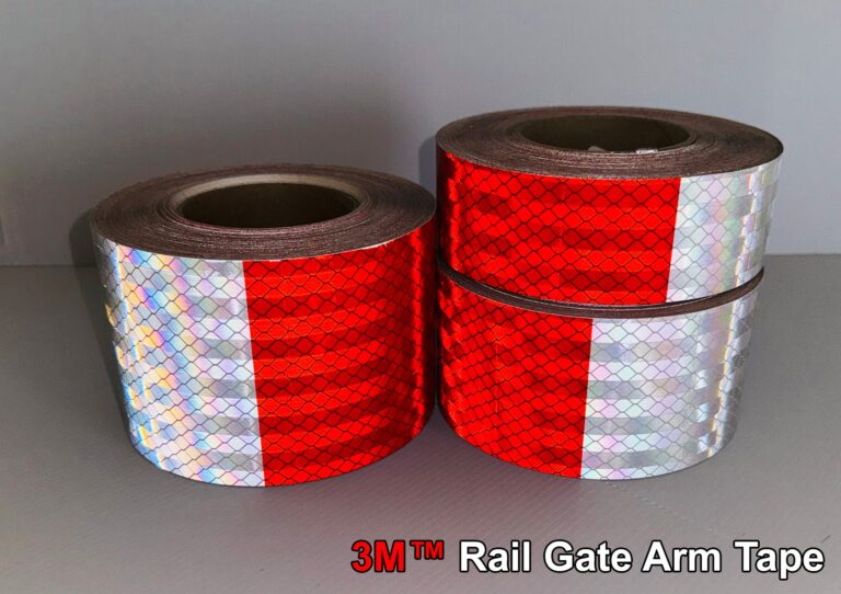 Rail Gate Arm Reflective Tape (Oralite – RGA) Specifications Sheet