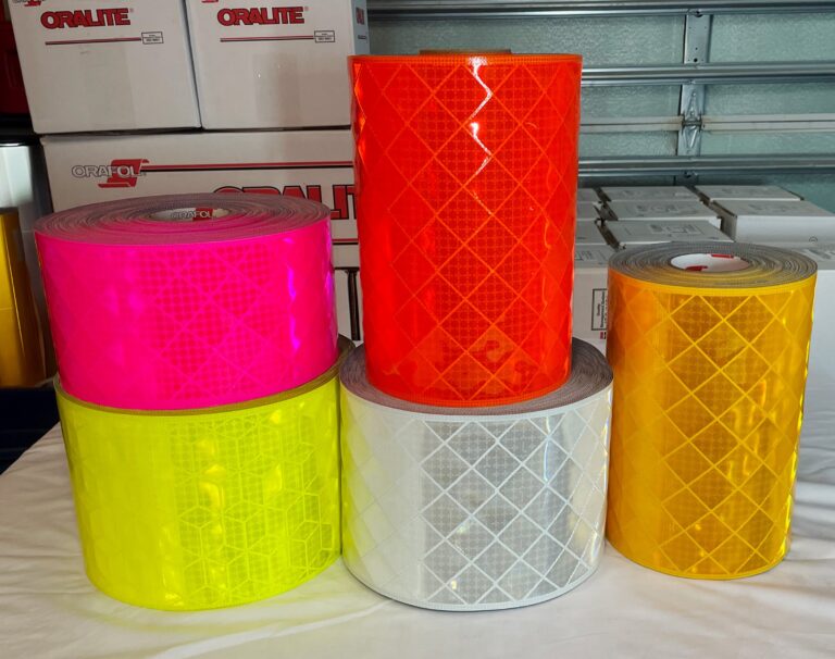 Type 6 Roll Up Work Zone Signs (Oralite) Specifications Sheet