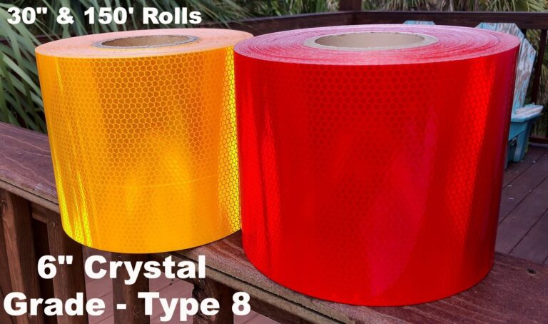 Type 8 Permanent Highway Sign Sheeting (Nikkalite) Specifications Sheet